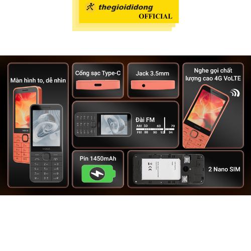 Điện thoại Nokia 220 4G - Hàng Chính Hãng