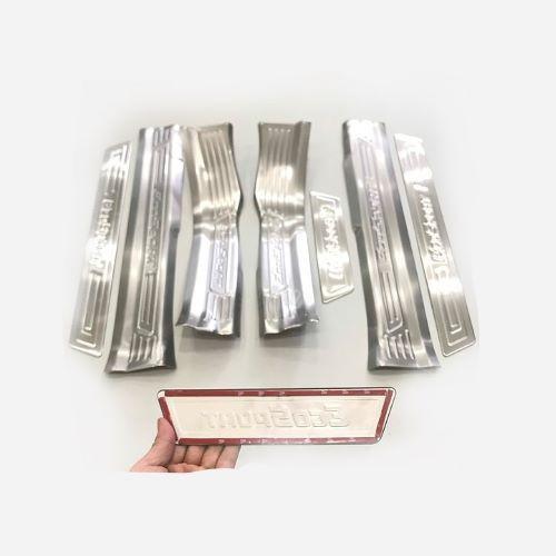 BỘ ỐP BẬC, NẸP BƯỚC TRONG NGOÀI INOX DÀNH CHO XE FORD ECOSPORT 2018