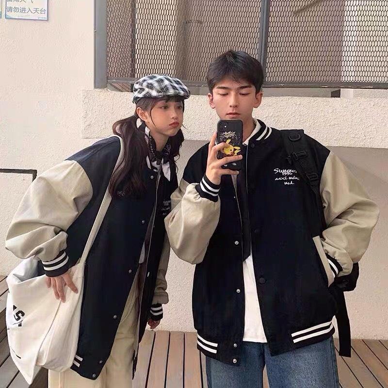 Áo Bomber Nam nữ Siêu Hot  - Dù 2 lớp Sang Sịn Mịn, Áo khoác bomber Nỉ, Áo bomber Cardigan cài nút Cotton cao cấp trần bông dày mịn form Unisex nam nữ 45-65kg