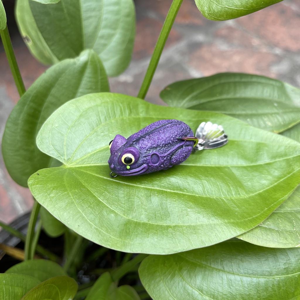 Nhái hơi thái lan mắt lồi 4cm / 7gr lưỡi titan Phukiencaulure25 nhái hơi câu lure mắt lồi siêu nhạy, lưỡi tian không rỉ