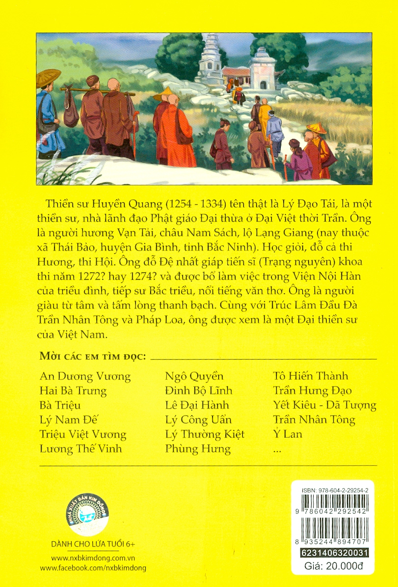 Tranh Truyện Lịch Sử Việt Nam - Thiền Sư Huyền Trang