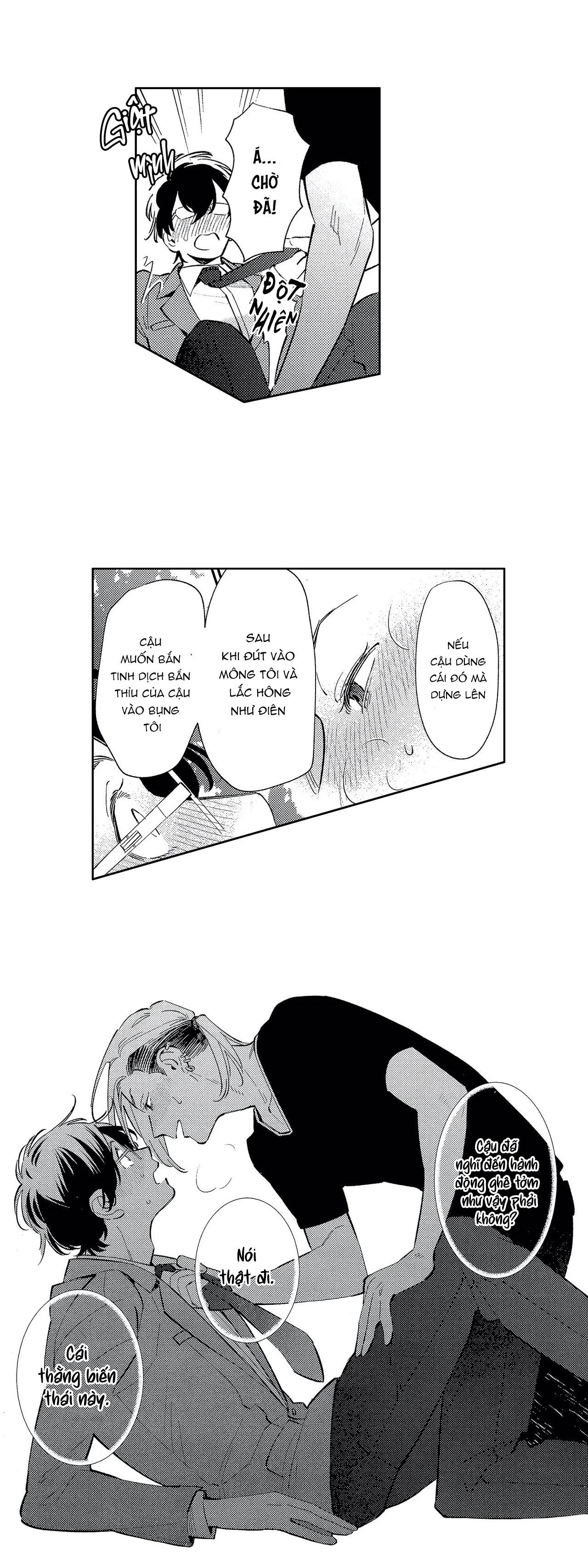 yankee-kun muốn trở nên hư hỏng chapter 3 8