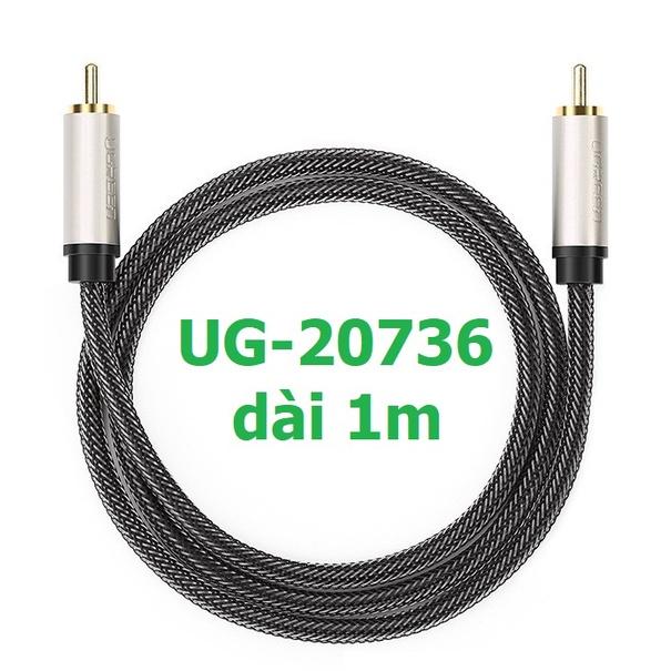 Cáp Coaxial Digital Audio Video 2m Ugren 20738