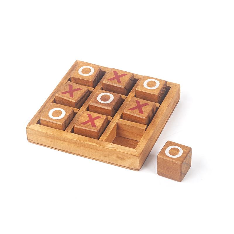 Tic Tac Toe cho trẻ em và người lớn Bàn cà phê Trang trí phòng khách và bàn làm việc
