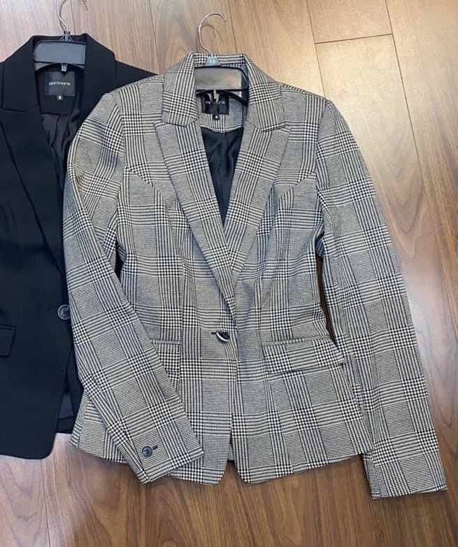 Áo Vest Blazer Cao Cấp Dài Tay 2  Lớp (2 màu)