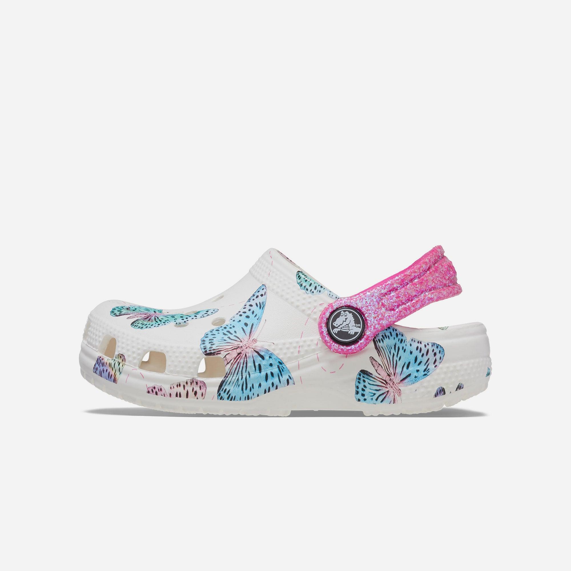 Giày lười trẻ em Crocs Classic Butterfly - 208300-94S