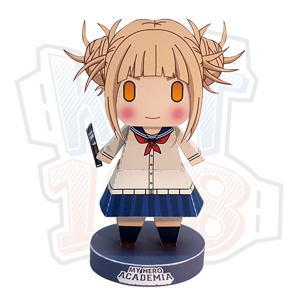 Mô hình giấy Anime Game Chibi Himiko Toga - My Hero Academia