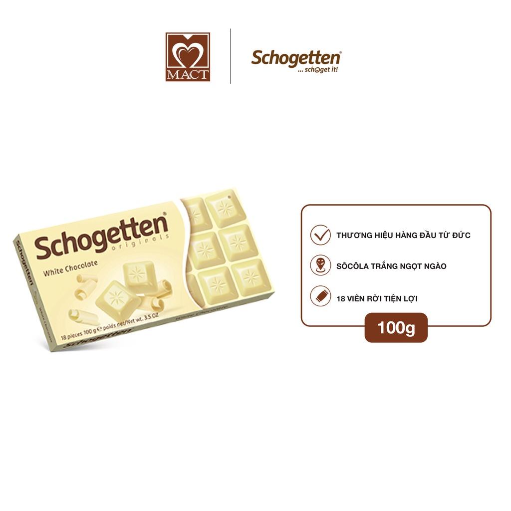 Socola Schogetten 100g vị White