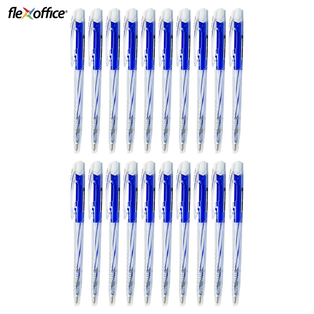 Hộp 20 cây bút bi 0.5mm Flexoffice - FO039