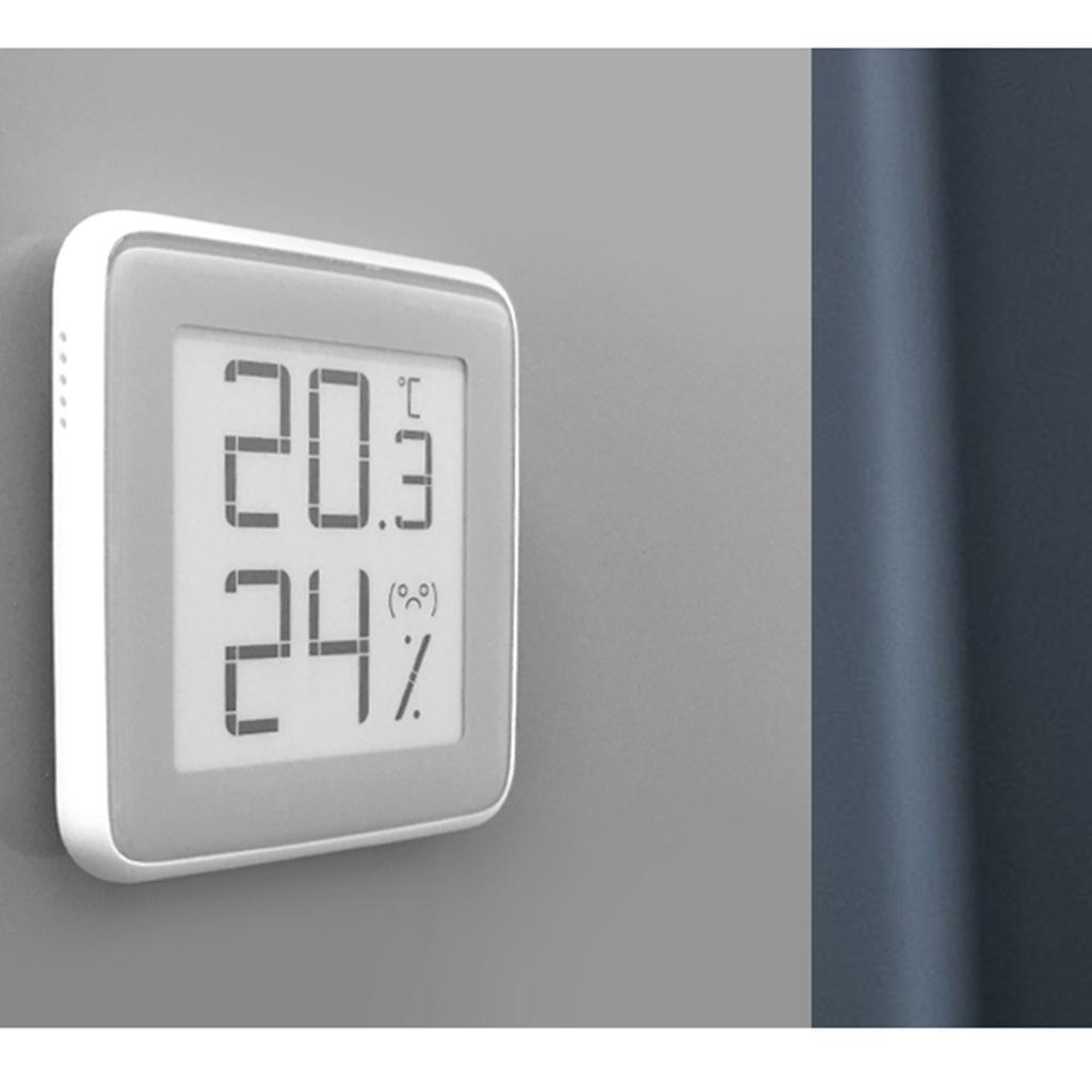 Indoor Digital LCD Thermometer 2 Sensor Temperature Humidity Meter