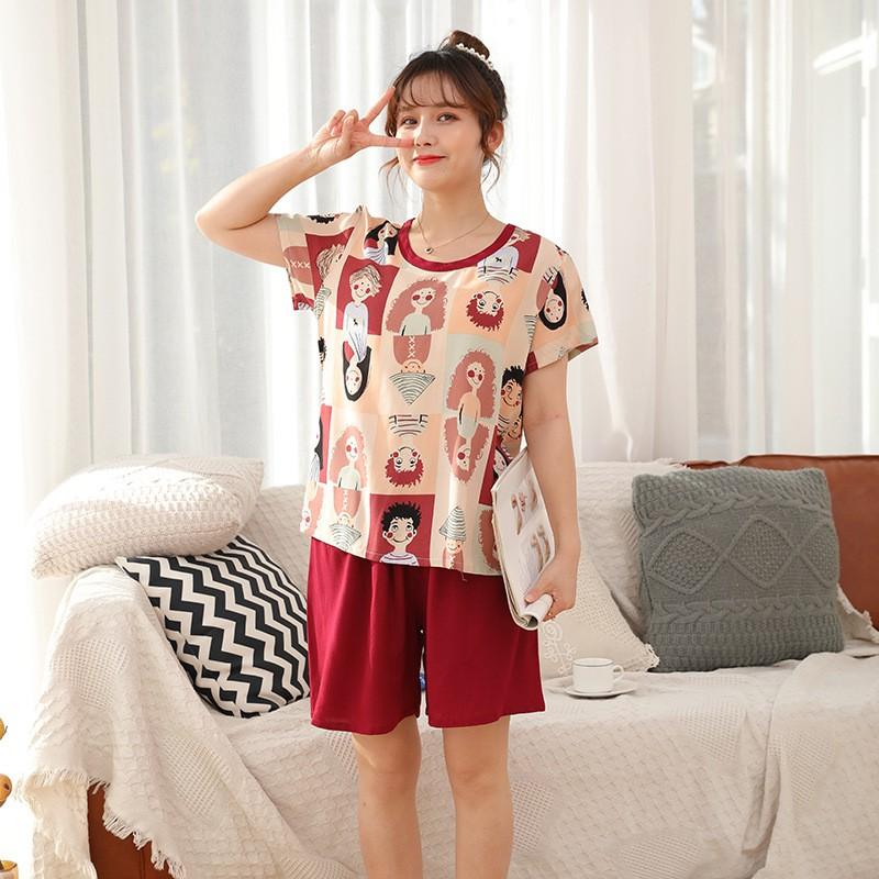 Pijama- Bộ Ngủ Nữ đồ mặc nhà cộc chất vải viscose siêu mát, mềm mại CLVIS