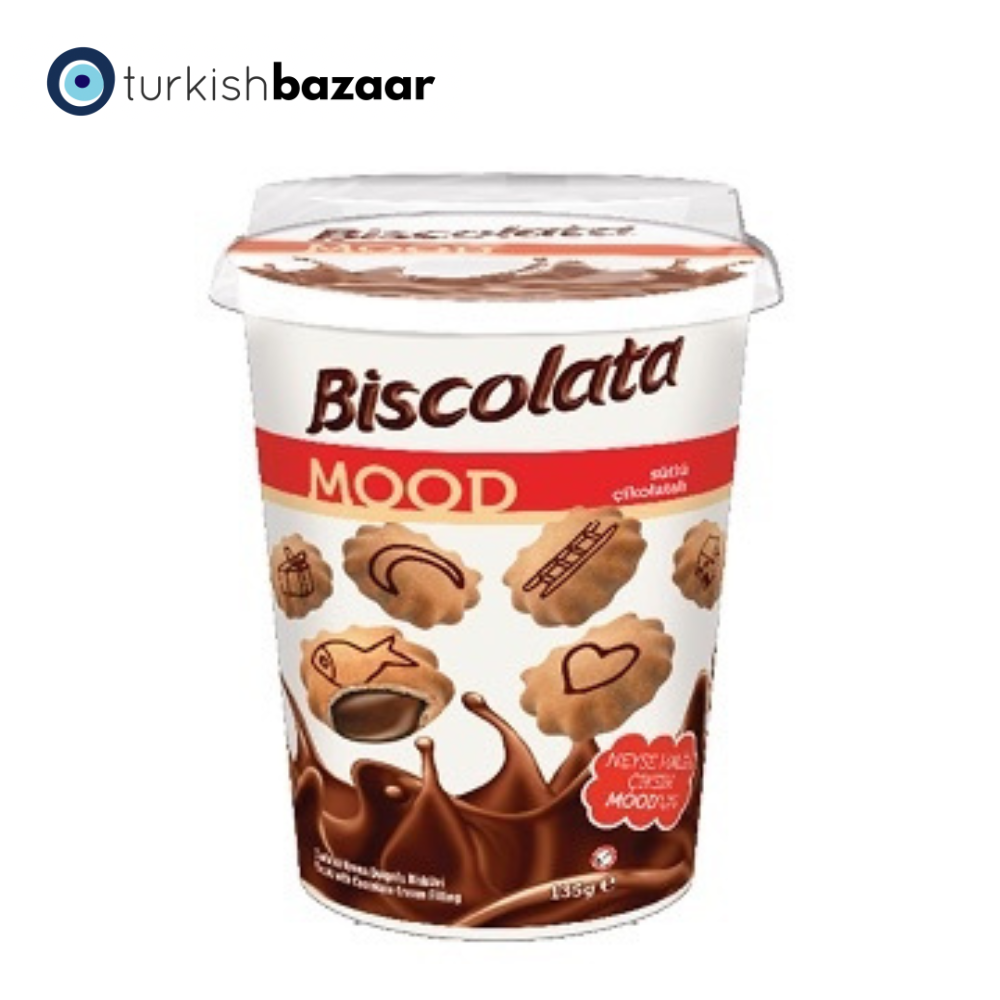 Bánh quy nhân Socola Biscolata Mood 115g