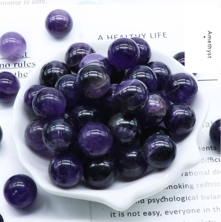 Sét 7 viên đá các màu kèm túi thu năng lượng tốt