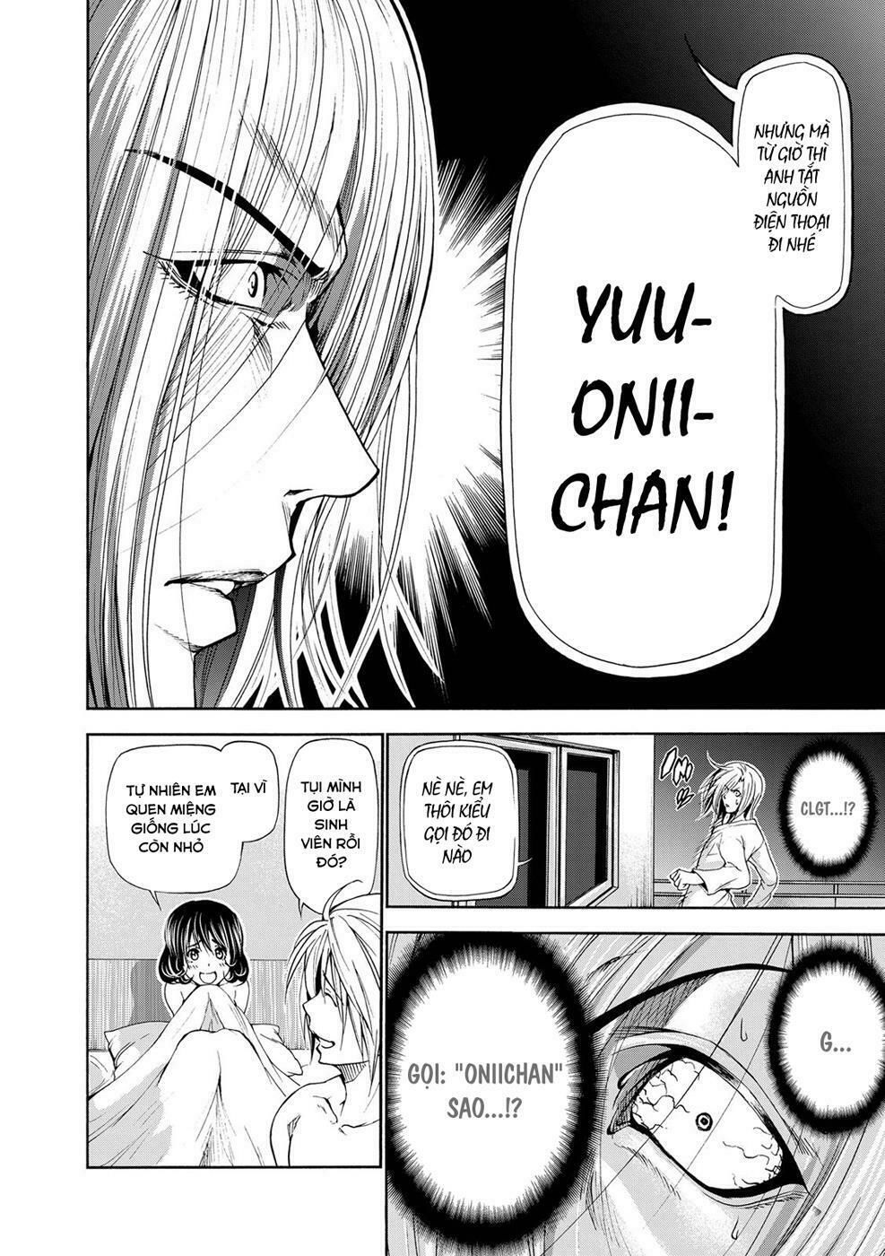 cô gái thích lặn - grand blue chapter 19.5 18