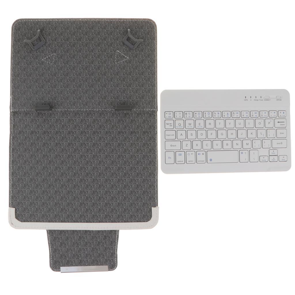 Wireless Keyboard with Holster Case Compatible for 7 Inch Tablets Very Well