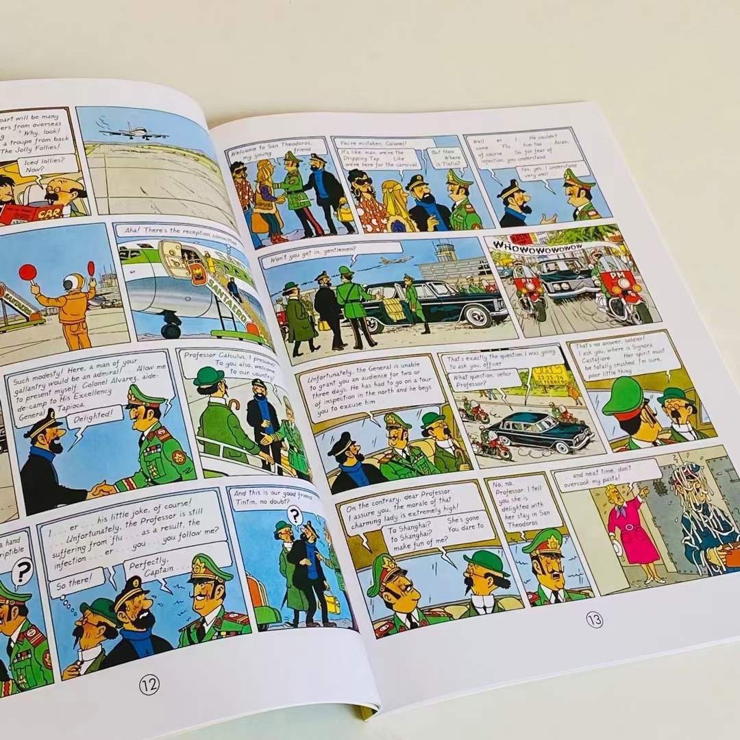 Tintin bộ 23q nhập màu box set