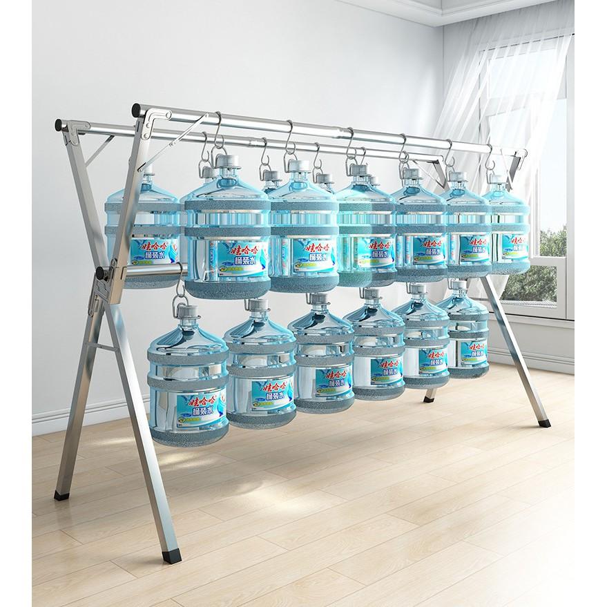 Sào Phơi Đồ X gấp Lớn 1,5-2,4m INOX - Home and Garden