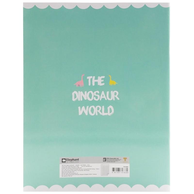 Tập Học Sinh 4 Ô Ly 100 Trang 100gsm White - Elephant FI618384 (Mẫu Màu Giao Ngẫu Nhiên)