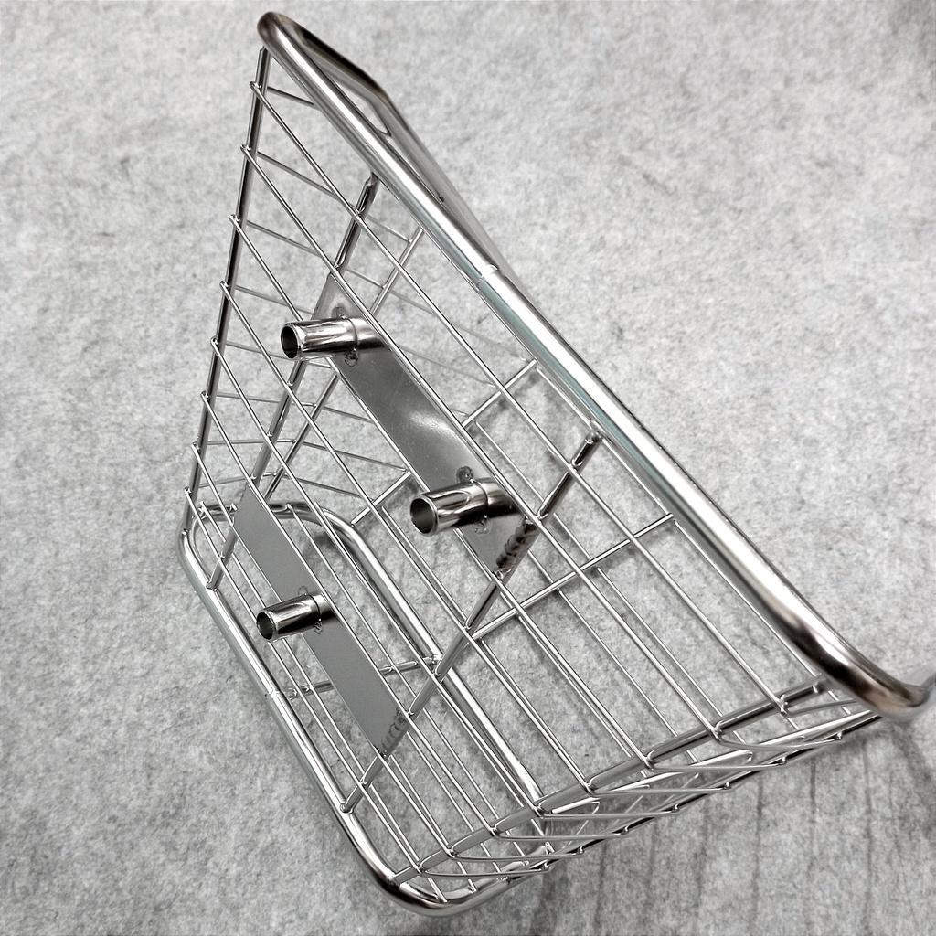 RỔ INOX DREAM,WAVE,CUB , SI KHÔNG NẮP LOẠI LỚN