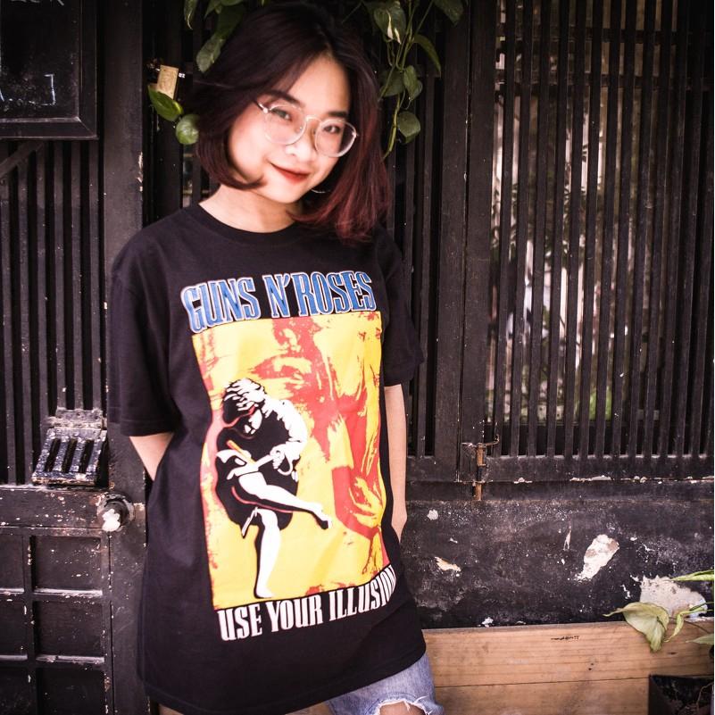 Áo Rock band tee phông / thun Guns N' Roses TDM 0556