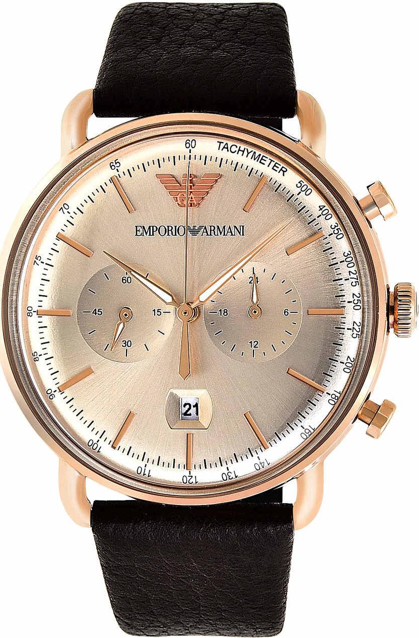 Đồng hồ Nam Emporio Armani dây da AR11106