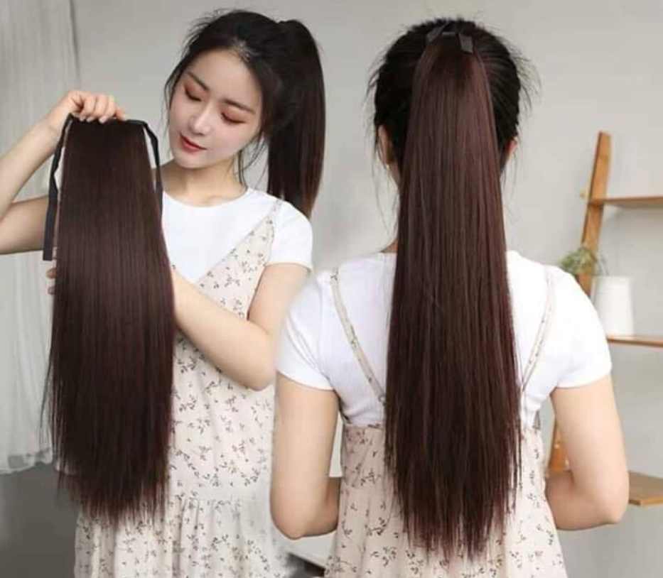 Đuôi tóc giả, Tóc giả cột đuôi thẳng - TG84
