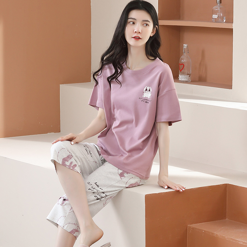 Quần áo mặc nhà cotton 5613