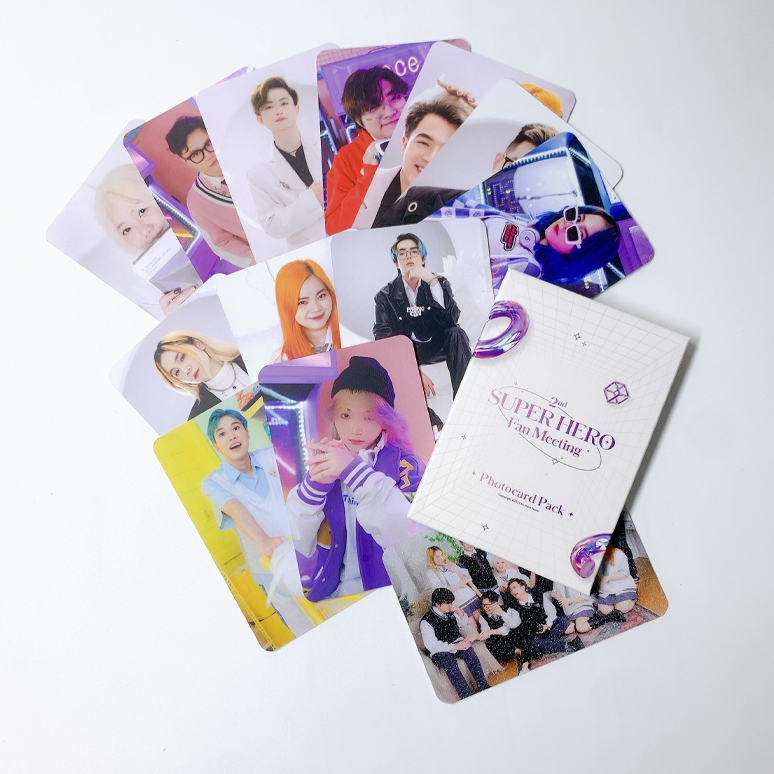 Hero team photocard set 13 ảnh