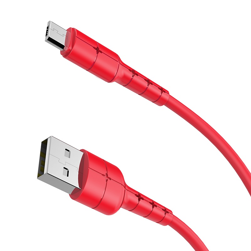 Cáp sạc nhanh Micro USB Hoco, hỗ trợ sạc nhanh 2A, chất liệu TPE siêu bền, hạn chế rối, dài 120cm dành cho Samsung, Xiaomi, Huawei, Vivo, Sony, X30 - Hàng chính hãng