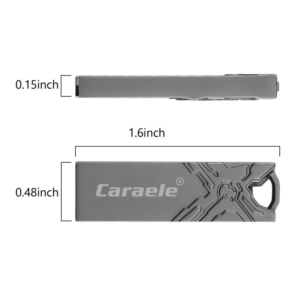 High Speed USB 2.0 Flash Drive Stylish Design for PC Computer Grey 8GB