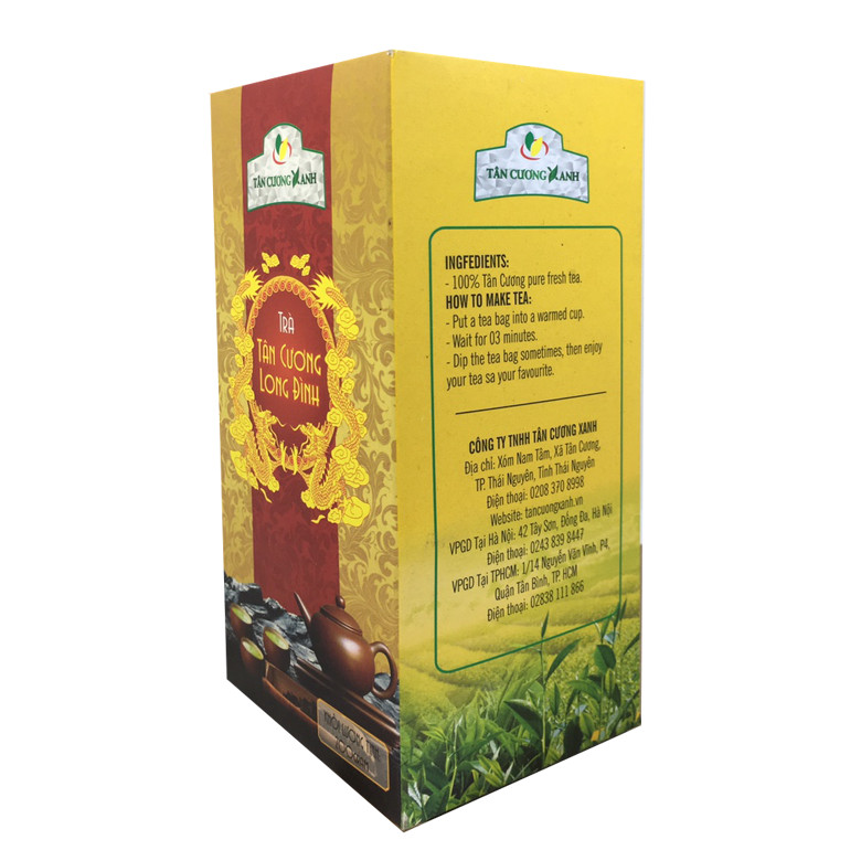 Trà Tân Cương Thái Nguyên Long Đình 200g