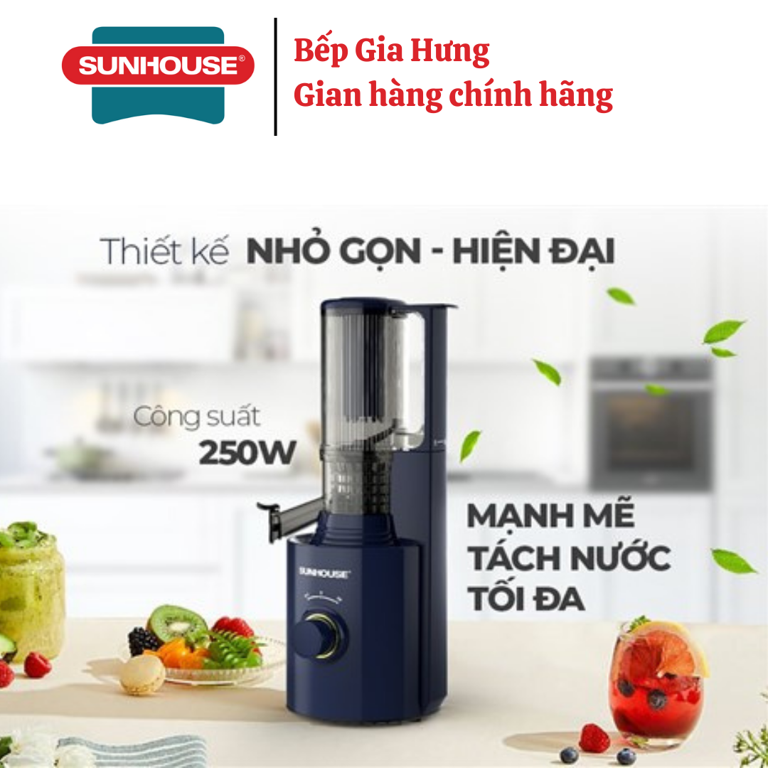 Máy ép chậm hoa quả Sunhouse SHD5512 - Hàng chính hãng