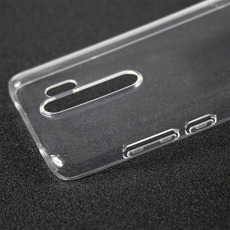 Ốp lưng dùng cho Xiaomi Redmi Note 8 Pro nhựa TPU dẻo - Trong Suốt