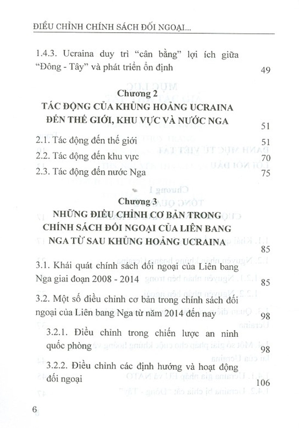 Điều Chỉnh Chính Sách Đối Ngoại Của Liên Bang Nga Từ Sau Khủng Hoảng Ucraina Và Những Tác Động (Sách Chuyên Khảo)