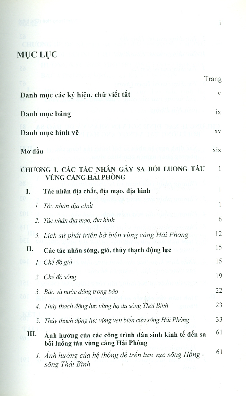 Sa Bồi Luồng Tàu Vùng Cảng Hải Phòng, Nguyên Nhân Và Cách Phòng Chống (Bia cứng)