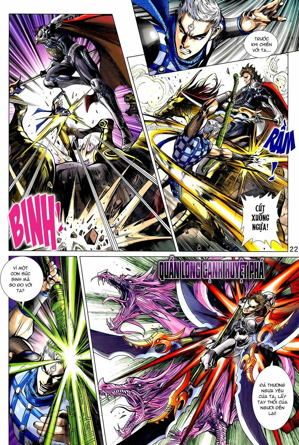 thần binh vấn thiên chapter 14 22