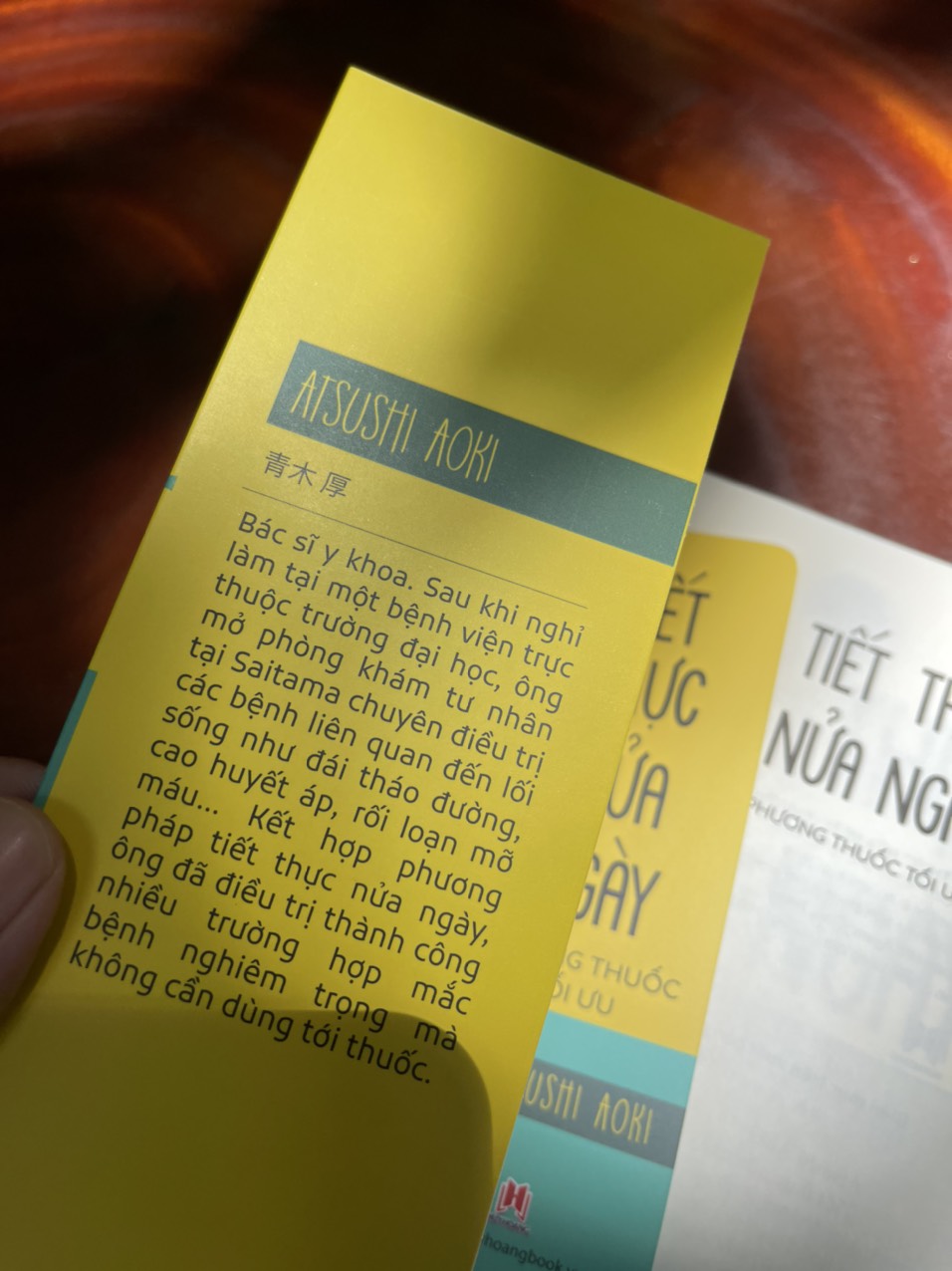 TIẾT THỰC NỬA NGÀY - Phương thuốc tối ưu – Atsushi Aoki – Vương Anh dịch – Huy Hoang Books phát hành - NXB Thanh Niên