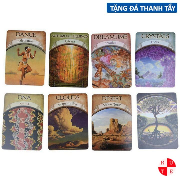 Bộ Bài Oracle Earth Magic 48 Lá Bài Tặng File Tiếng Anh Và Đá Thanh Tẩy