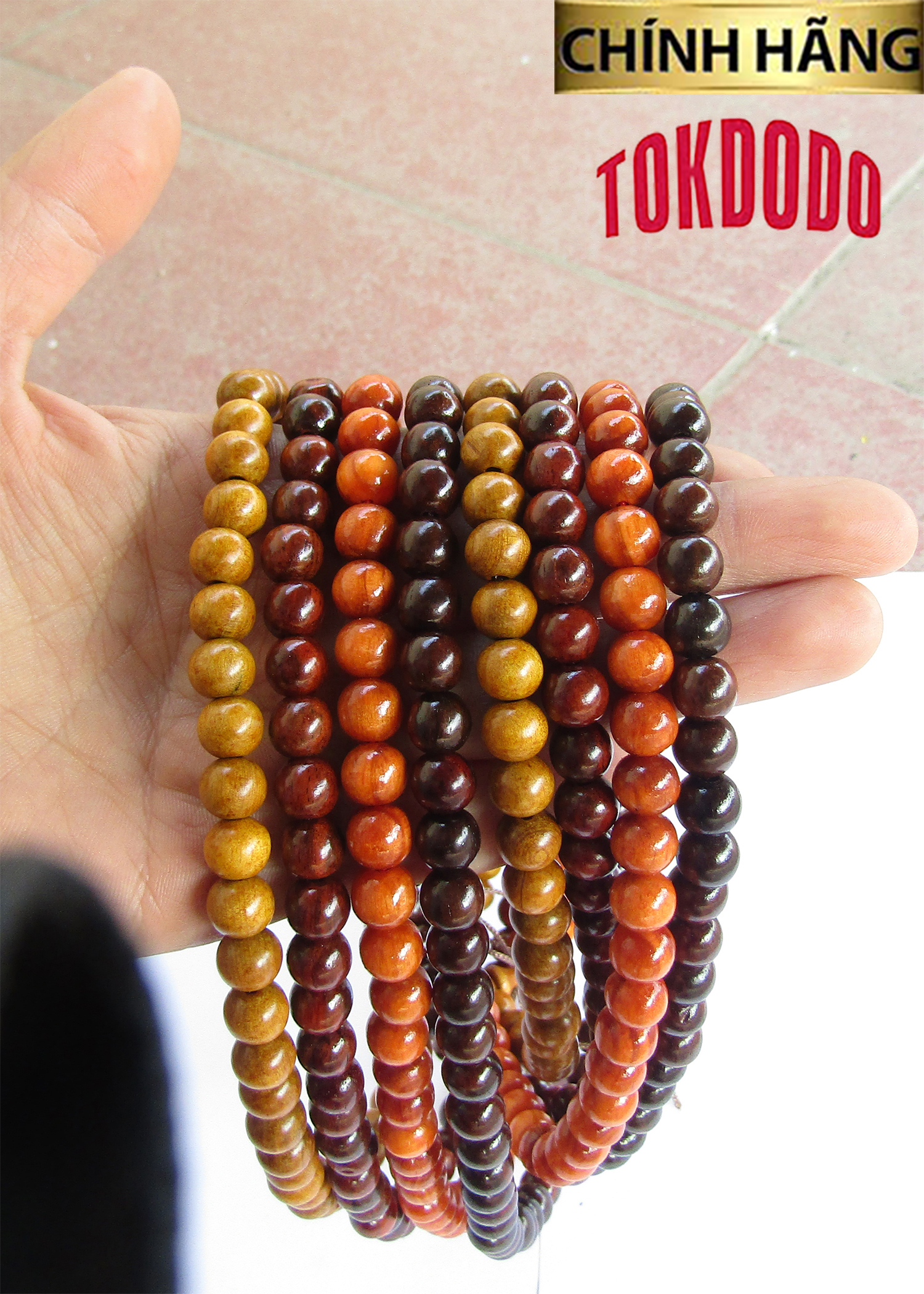 Vòng Gỗ 108 Hạt TOKDODO