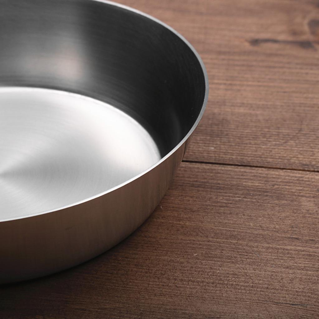 Stainless Steel Kimchi Dish Pickles Plate Small Tray Kitchen