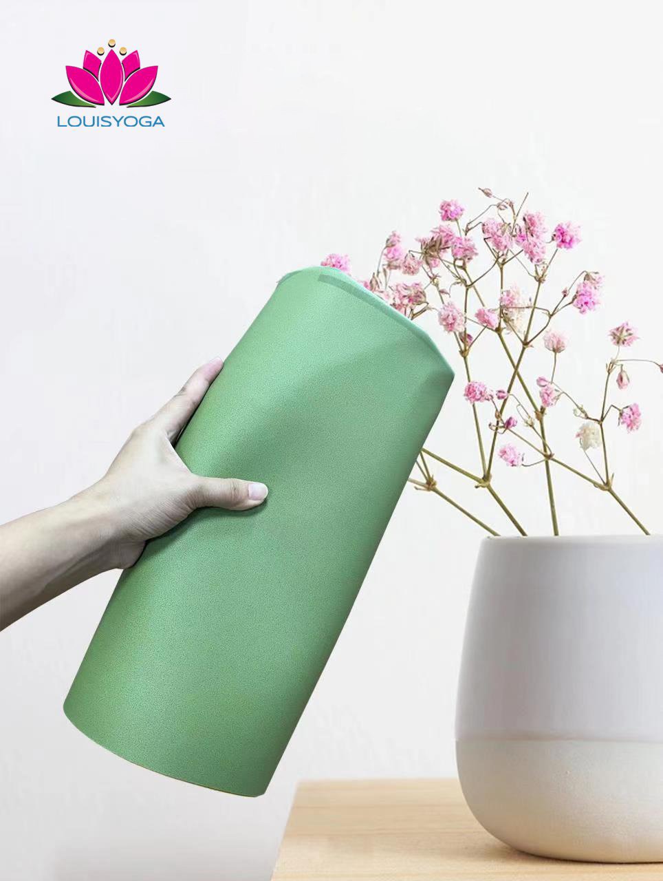 Khăn trải thảm tập yoga cao cấp - thảm du LOUIS