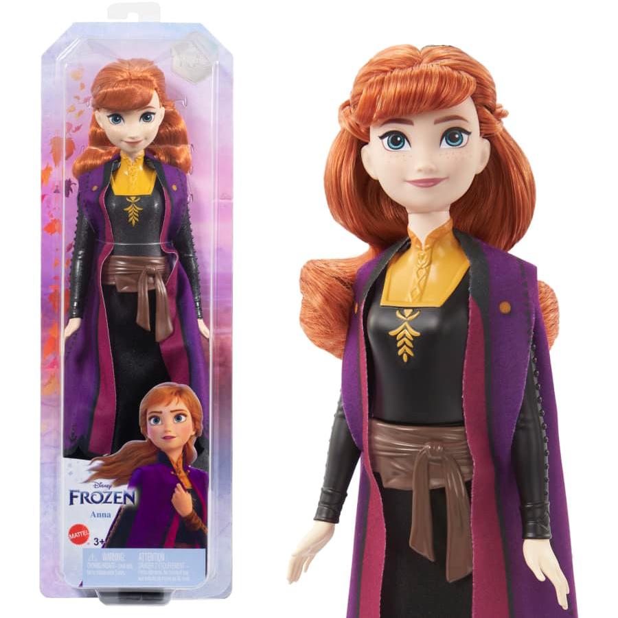 Đồ Chơi Disney Frozen - Công Chúa Anna 2 DISNEY PRINCESS MATTEL HLW50/HLW46