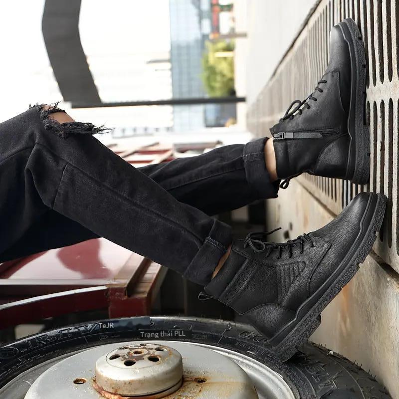 Giá thấp nhất giày công sở giày bốt Martin giày đỏ giày chống mài mòn giá thấp nhất giảm giá mới nhất