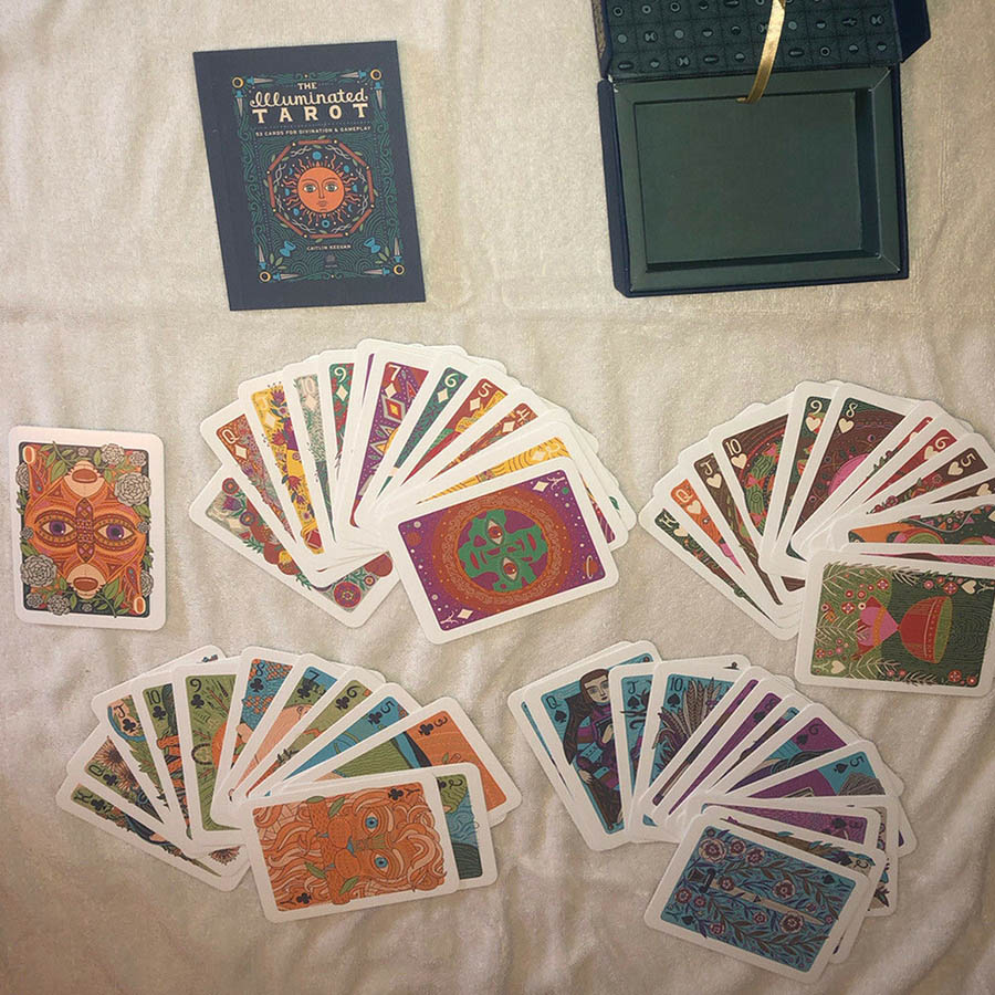 The Illuminated Tarot: 53 Cards for Divination and Gameplay (The Illuminated Art Series)