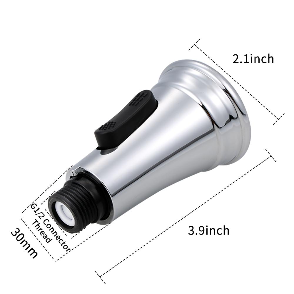 Đầu phun 2 chức năng với van kiểm tra hế đầu vòi của nhà bếp G1 / 2