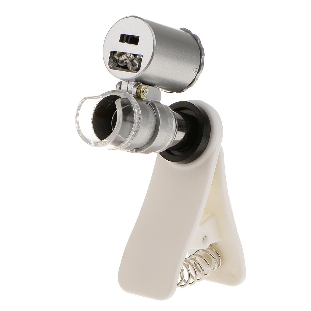 Universal 60X Optical Zoom Clip Camera Microscope Lens for Phone