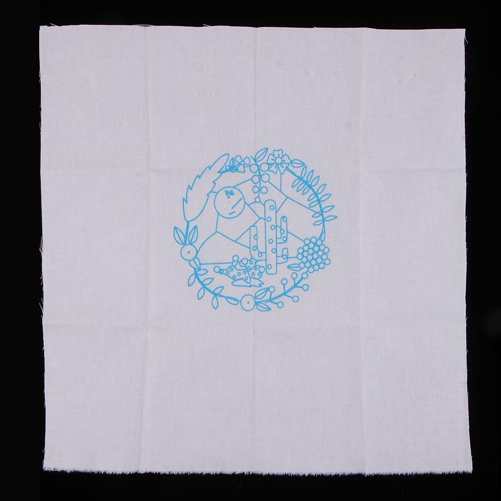 DIY Embroidery for Beginner Needlework Kit Cross Stitch Decoration