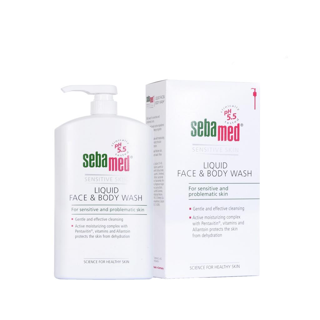 Sữa Rửa Mặt Và Tắm Toàn Thân Sebamed Face &amp; Body Wash pH5.5 - 50ml