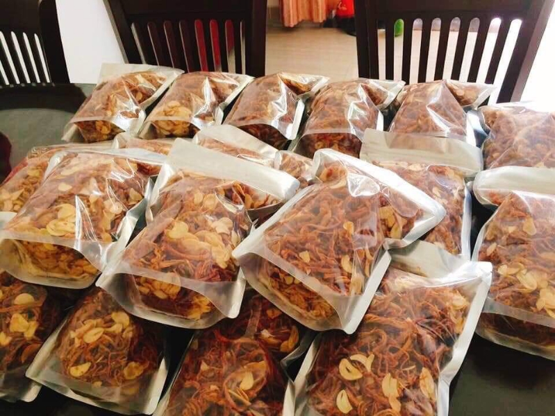 (COMBO 1KG) KHÔ HEO CHÁY TỎI LOẠI NGON TLPFOOD