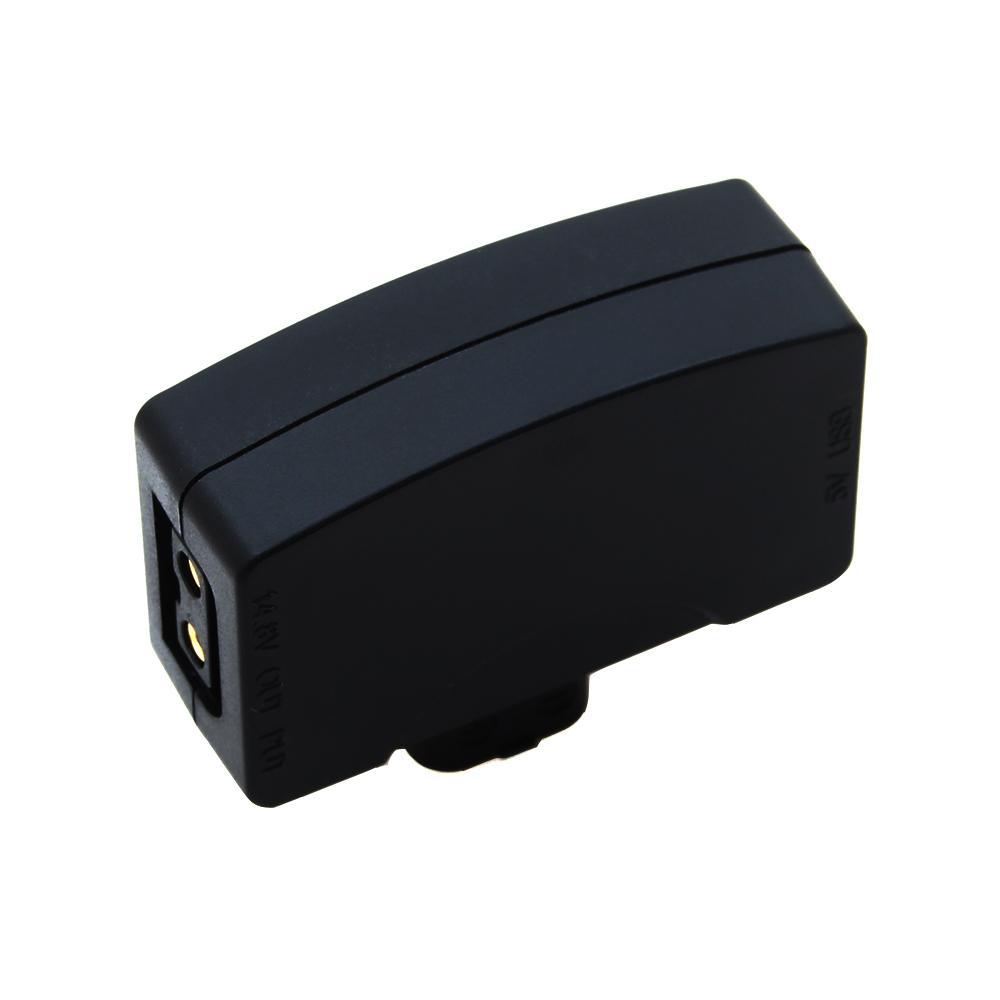 2X D-Tap P-Tap to USB Adapter 5V for V-Mount Camera Battery(Dtap to USB